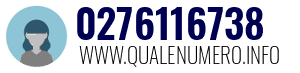 Numero di telefono 0276116738 0276116738