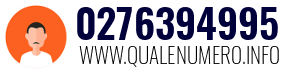 Numero di telefono 0276394995 0276394995