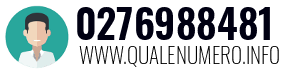 Numero di telefono 0276988481 0276988481