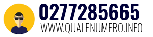 Numero di telefono 0277285665 0277285665