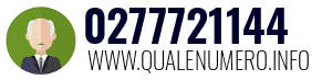 Numero di telefono 0277721144 0277721144