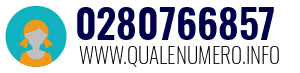 Numero di telefono 0280766857 0280766857