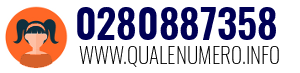 Numero di telefono 0280887358 0280887358