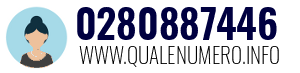 Numero di telefono 0280887446 0280887446