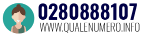 Numero di telefono 0280888107 0280888107