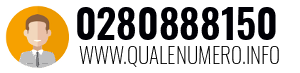 Numero di telefono 0280888150 0280888150