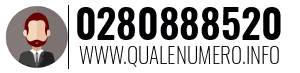 Numero di telefono 0280888520 0280888520