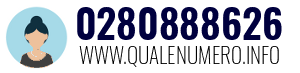 Numero di telefono 0280888626 0280888626