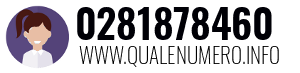 Numero di telefono 0281878460 0281878460