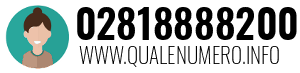 Numero di telefono 02818888200 02818888200