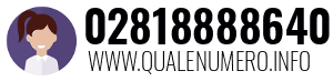 Numero di telefono 02818888640 02818888640