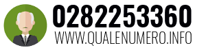 Numero di telefono 0282253360 0282253360