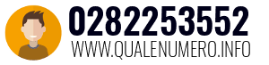 Numero di telefono 0282253552 0282253552