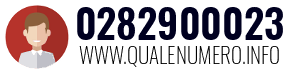 Numero di telefono 0282900023 0282900023