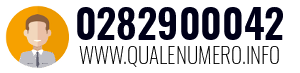 Numero di telefono 0282900042 0282900042