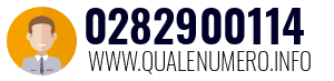 Numero di telefono 0282900114 0282900114