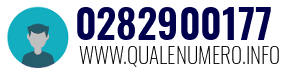 Numero di telefono 0282900177 0282900177