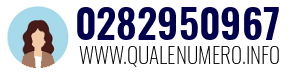 Numero di telefono 0282950967 0282950967