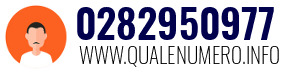 Numero di telefono 0282950977 0282950977