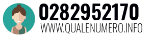 Numero di telefono 0282952170 0282952170