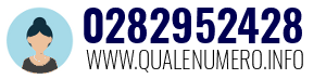 Numero di telefono 0282952428 0282952428
