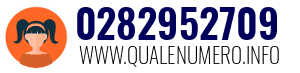 Numero di telefono 0282952709 0282952709