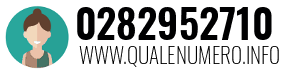 Numero di telefono 0282952710 0282952710