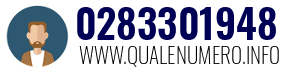 Numero di telefono 0283301948 0283301948