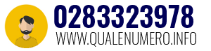 Numero di telefono 0283323978 0283323978