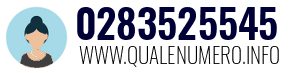 Numero di telefono 0283525545 0283525545