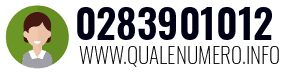 Numero di telefono 0283901012 0283901012