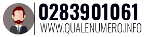 Numero di telefono 0283901061 0283901061