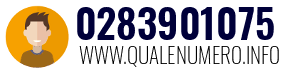 Numero di telefono 0283901075 0283901075