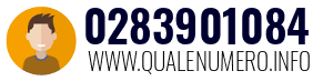 Numero di telefono 0283901084 0283901084