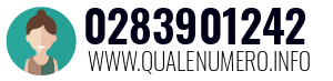 Numero di telefono 0283901242 0283901242