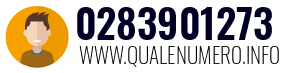 Numero di telefono 0283901273 0283901273
