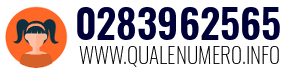 Numero di telefono 0283962565 0283962565