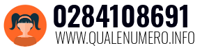 Numero di telefono 0284108691 0284108691