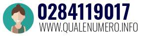 Numero di telefono 0284119017 0284119017