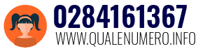 Numero di telefono 0284161367 0284161367