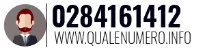 Numero di telefono 0284161412 0284161412