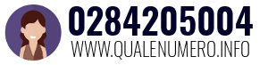 Numero di telefono 0284205004 0284205004