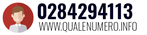 Numero di telefono 0284294113 0284294113