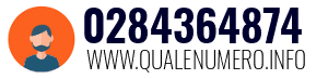 Numero di telefono 0284364874 0284364874