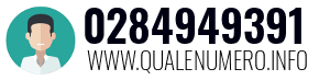 Numero di telefono 0284949391 0284949391