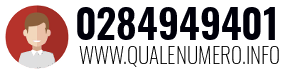 Numero di telefono 0284949401 0284949401
