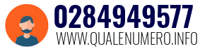 Numero di telefono 0284949577 0284949577