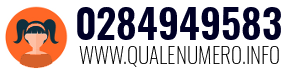 Numero di telefono 0284949583 0284949583