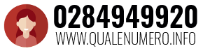 Numero di telefono 0284949920 0284949920