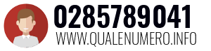 Numero di telefono 0285789041 0285789041